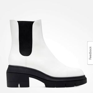 New Stuart weitzman leather boots women's 8